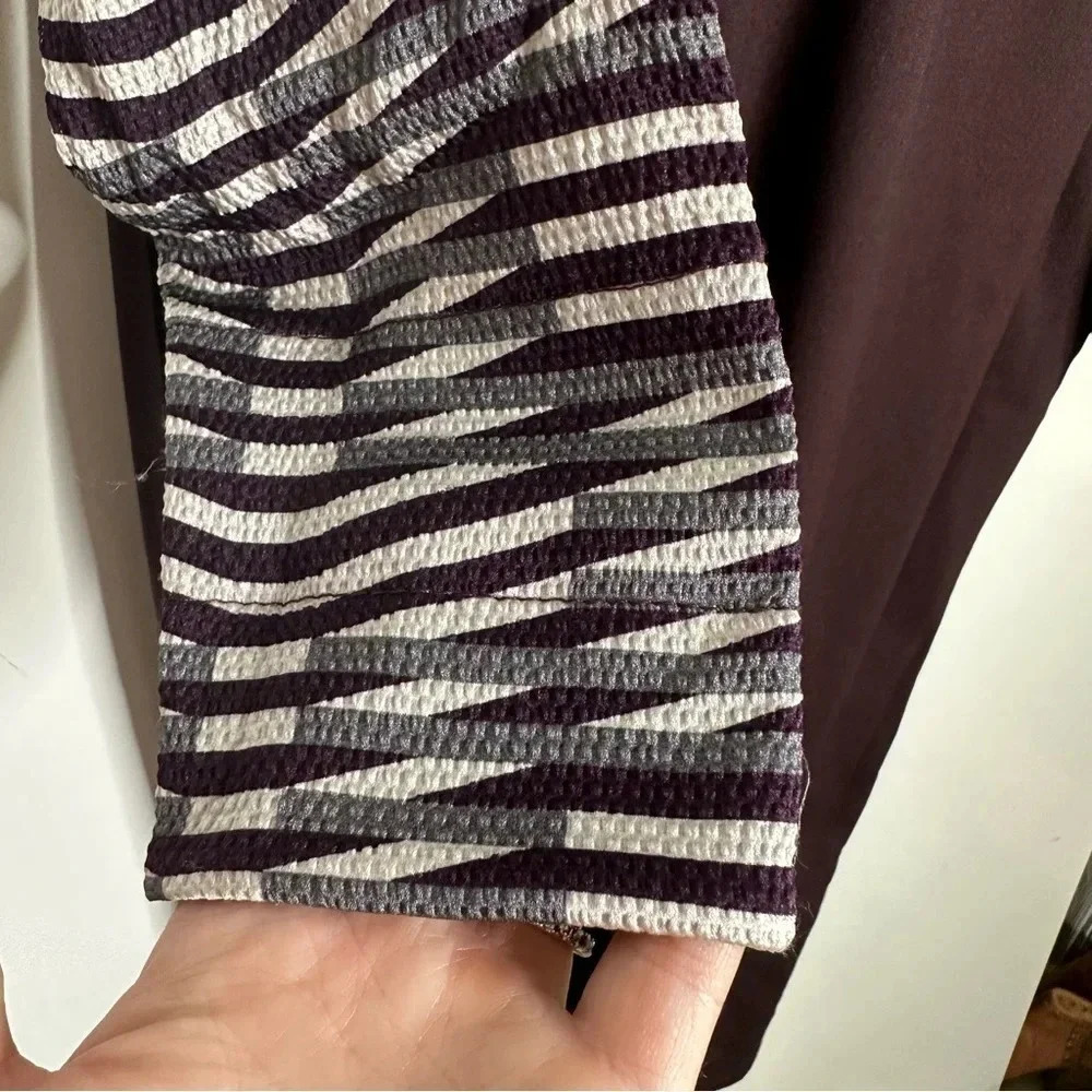 Piazza Sempione Wool Blend Long Sleeve Dress Size EU 40 - Picture 7 of 14